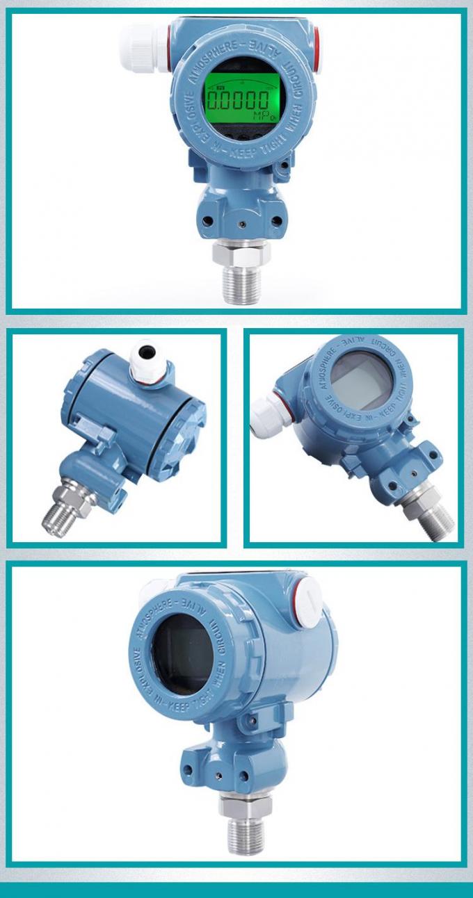 Trung Quốc Nhà sản xuất 2088 Tấm màn hình 4-20mA RS485 HART Smart Diffused Silicon Pressure Transmitter 0