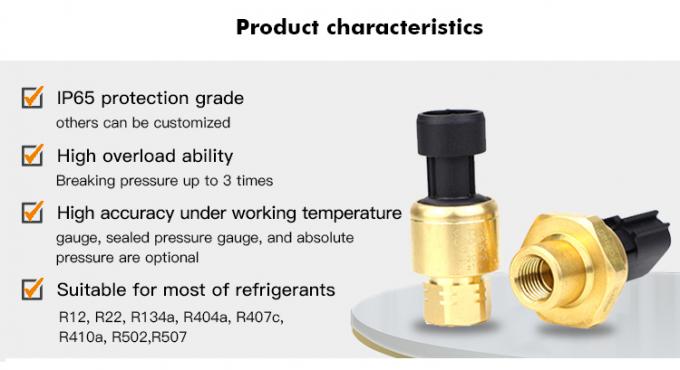 RPT233S 0 ~ 20MPa Packard Yazaki 1%FS Cảm biến áp suất gốm cho hệ thống HAVC 1