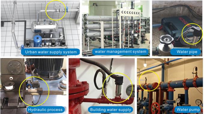 Phạm vi áp suất 0-600bar Cảm biến áp suất dầu silicon khuếch tán RPT202 với đầu ra 0,5-4,5V và Chứng nhận CE RoHS 3