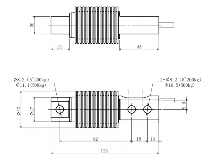 C3 đơn điểm Load Cell Bending Beam Force Transducer 5kg 10kg 50kg 100kg 500kg Cho Đường c&acirc;n d&acirc;y đai Hopper Tank Scale 0