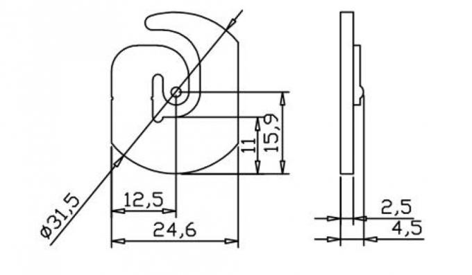 Digital Kitchen Scale Small Weight Sensor 10kg Load Cell Sensor Độ chính xác cao 4