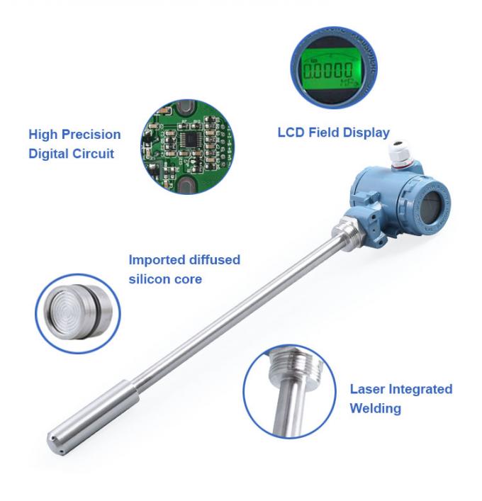 Máy truyền nồng độ 0-10v cao và máy đo nồng độ chất lỏng cho chỉ số nồng độ chất lỏng 2